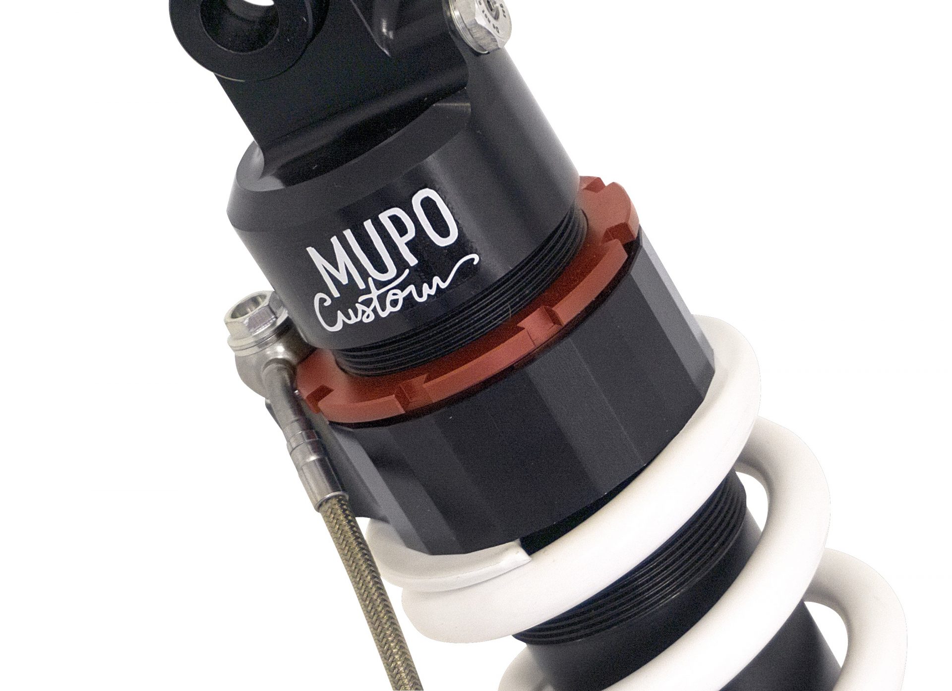 Mupo Suspension GT1 Black Rear Shock for Harley Davidson Heritage